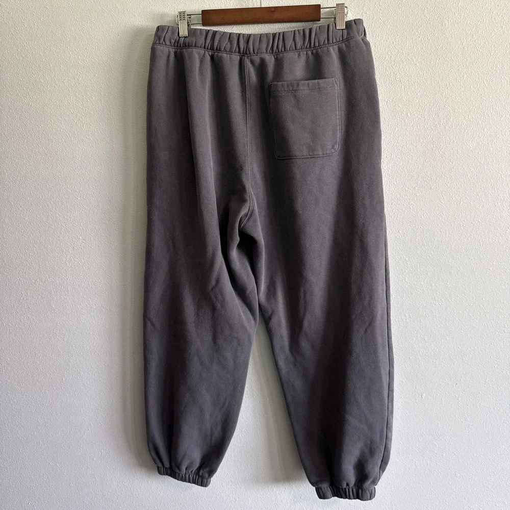 Abercrombie & Fitch Short Length Oversized Essential Clinched Sweats Grey L